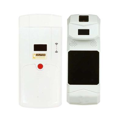 Electronic password and fingerprint stealth door lock with remote controlled keys