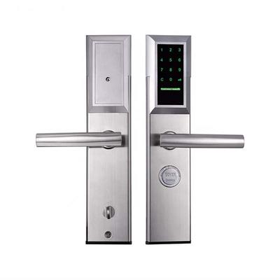 Smart key card door lock with password code bluetooth with 5 lock tongues