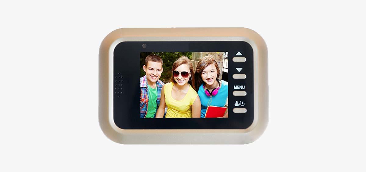 Eversunny door peephole viewer LCD for office-1