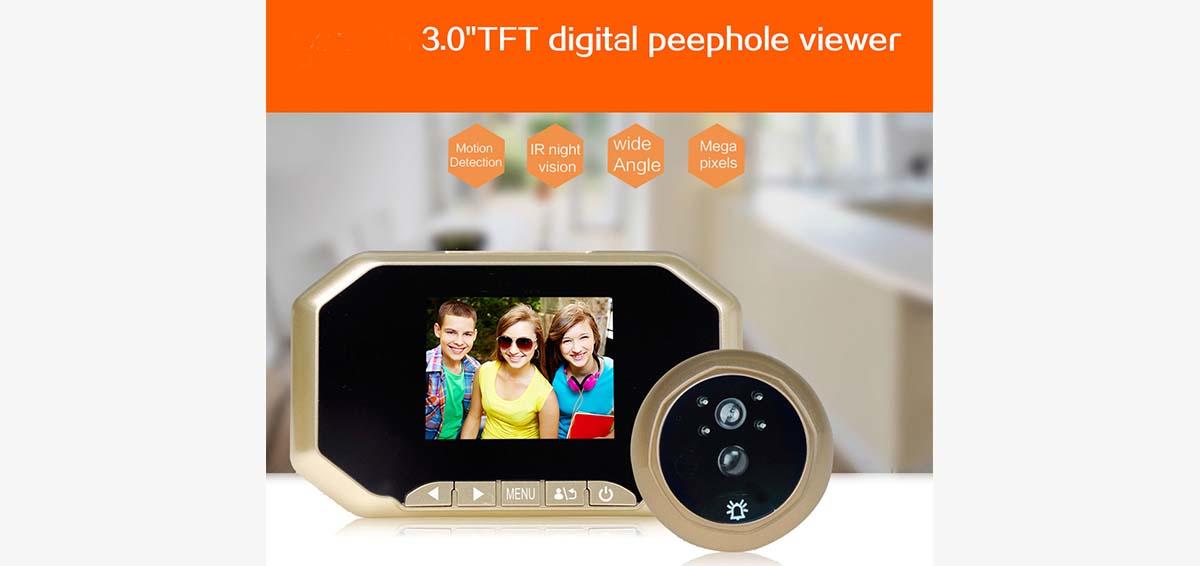 Eversunny professional lcd peephole Energy-saving for home-1