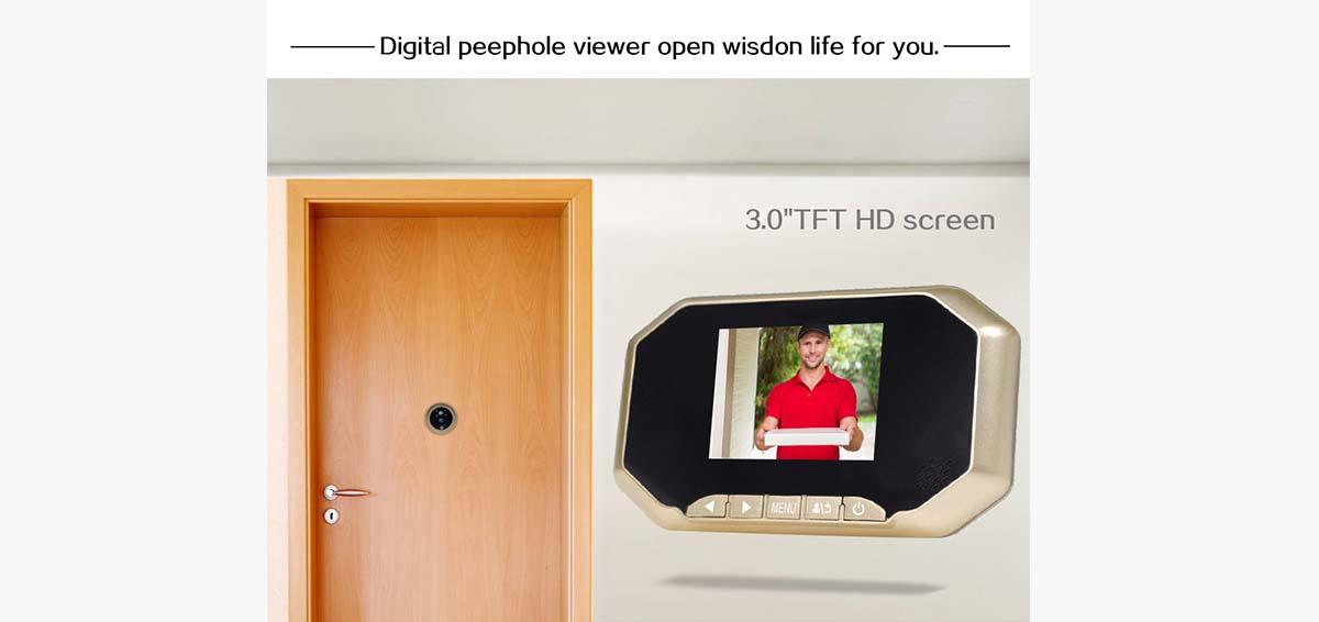 Eversunny professional lcd peephole Energy-saving for home-2