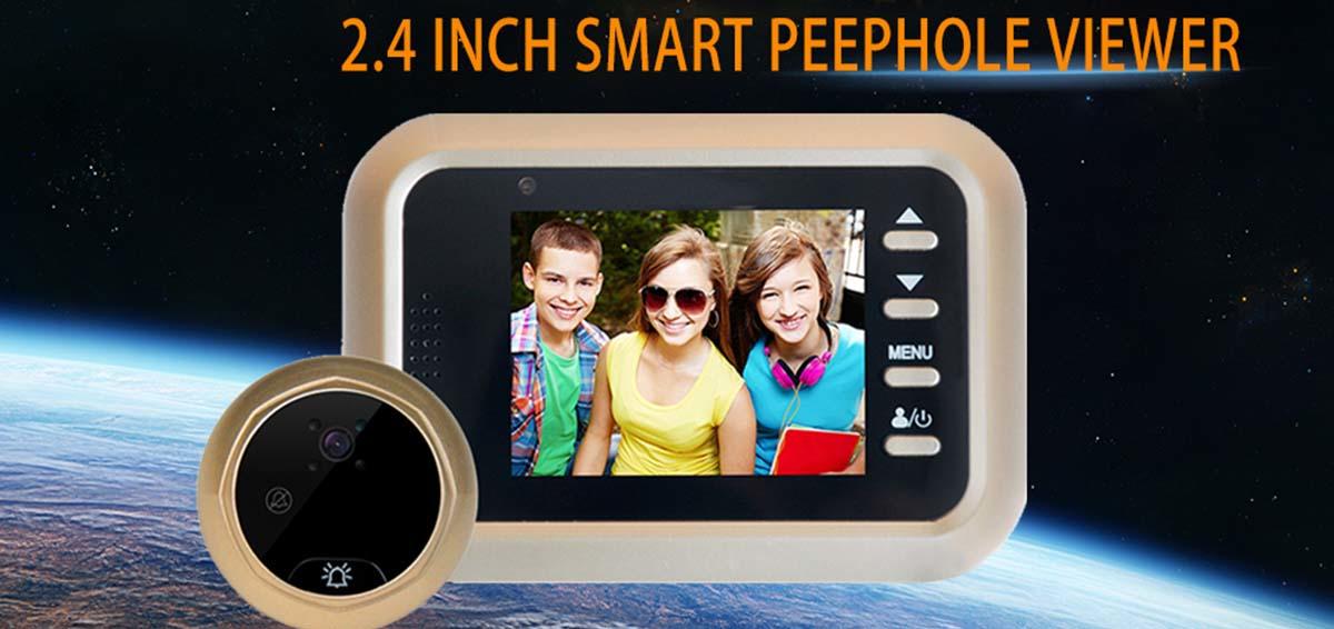 Eversunny best digital peephole power-saving for aluminium door-1