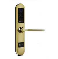 Digital door locks security fingerprint for sliding glass door