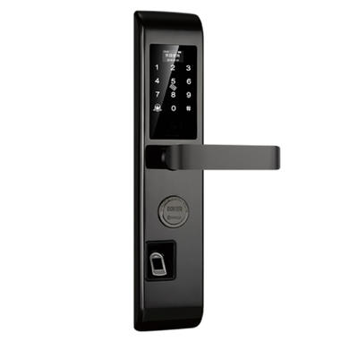 Electronic smart biometric keyless finger scan door lock